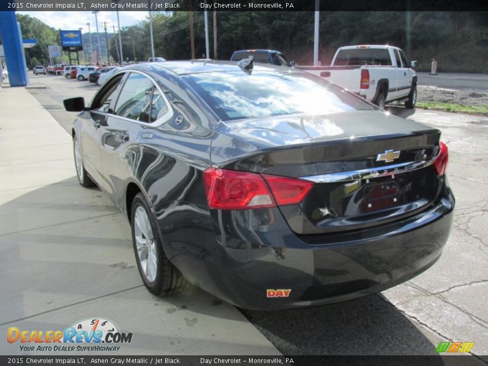 2015 Chevrolet Impala LT Ashen Gray Metallic / Jet Black Photo #6