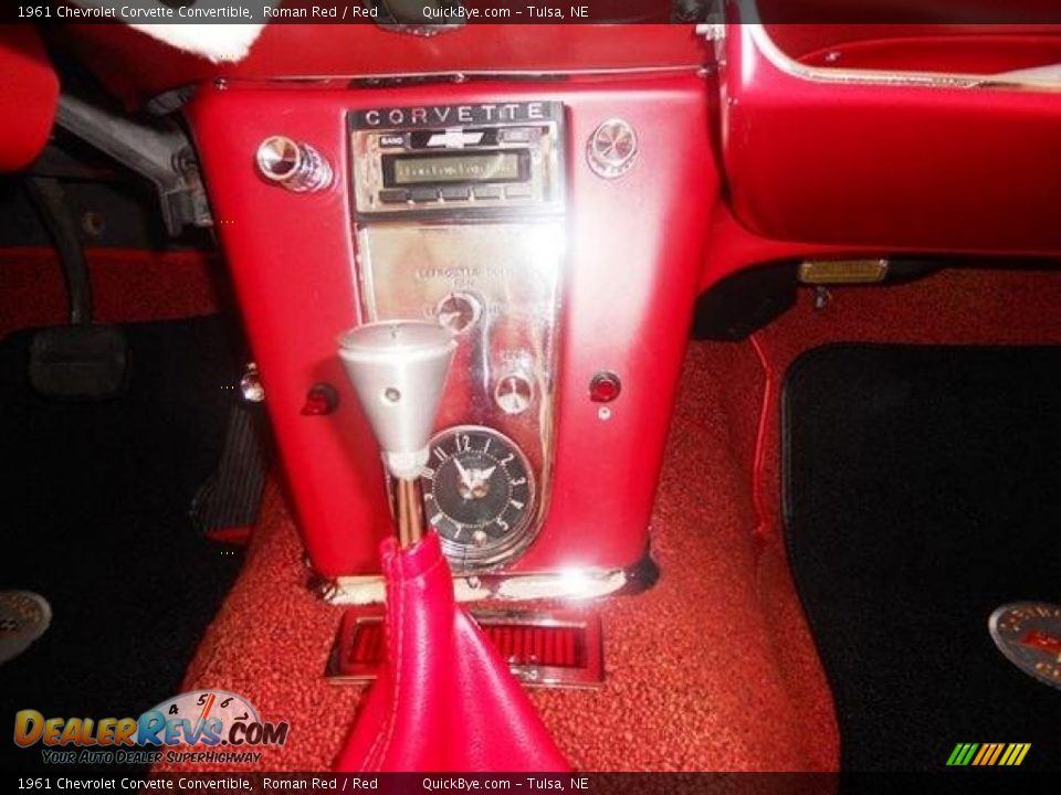 1961 Chevrolet Corvette Convertible Roman Red / Red Photo #4