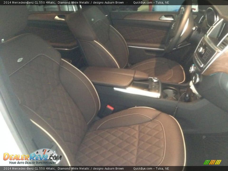 Front Seat of 2014 Mercedes-Benz GL 550 4Matic Photo #3