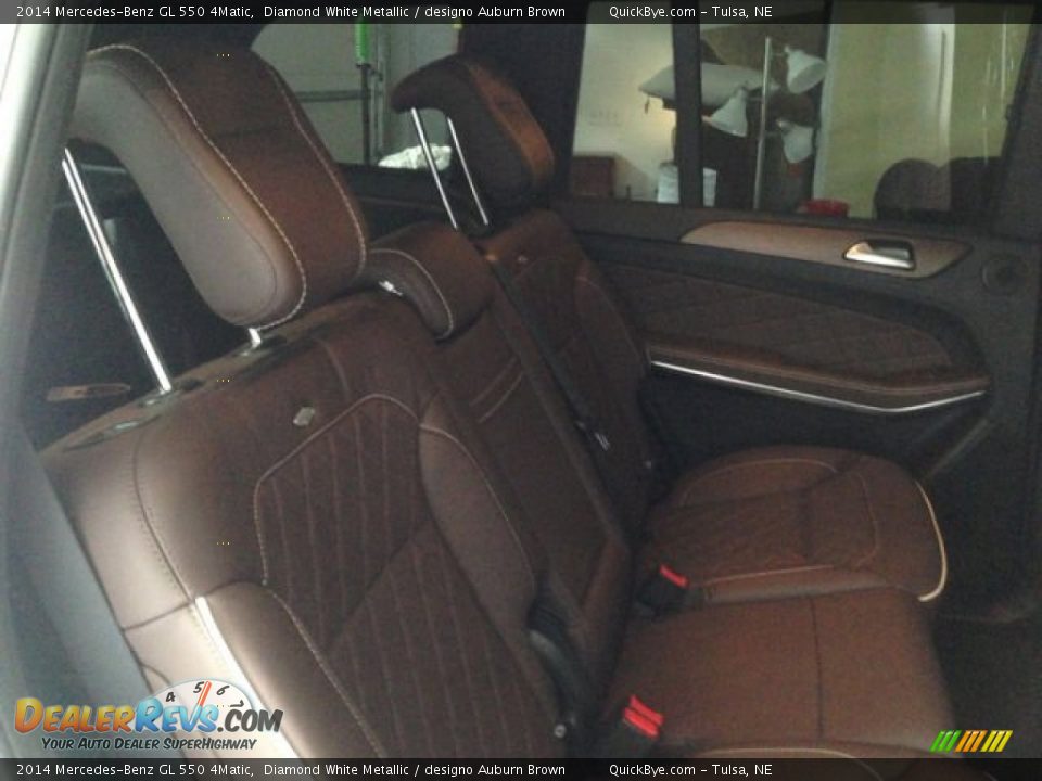 Rear Seat of 2014 Mercedes-Benz GL 550 4Matic Photo #4