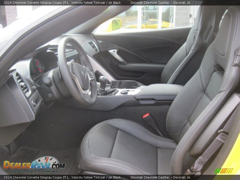 Front Seat of 2014 Chevrolet Corvette Stingray Coupe Z51 Photo #8