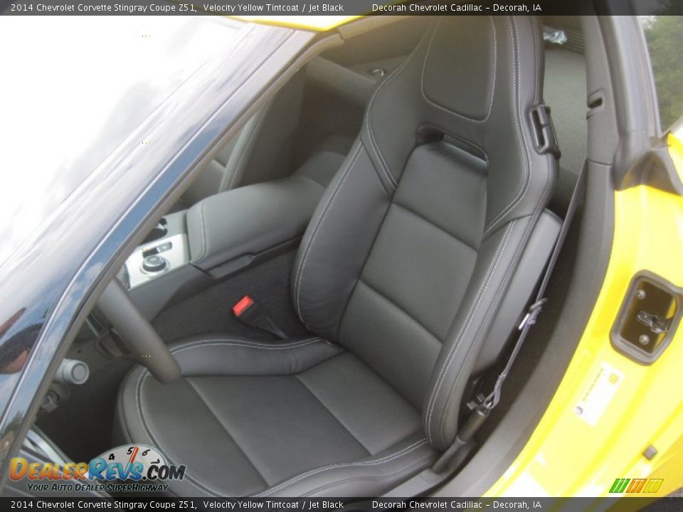 Front Seat of 2014 Chevrolet Corvette Stingray Coupe Z51 Photo #9