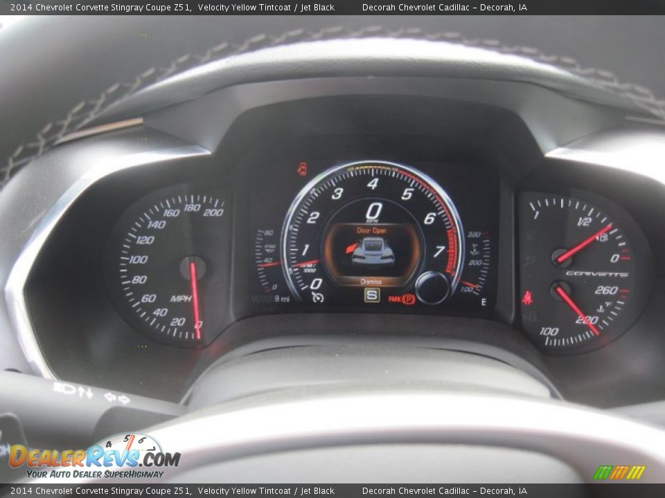 2014 Chevrolet Corvette Stingray Coupe Z51 Gauges Photo #11