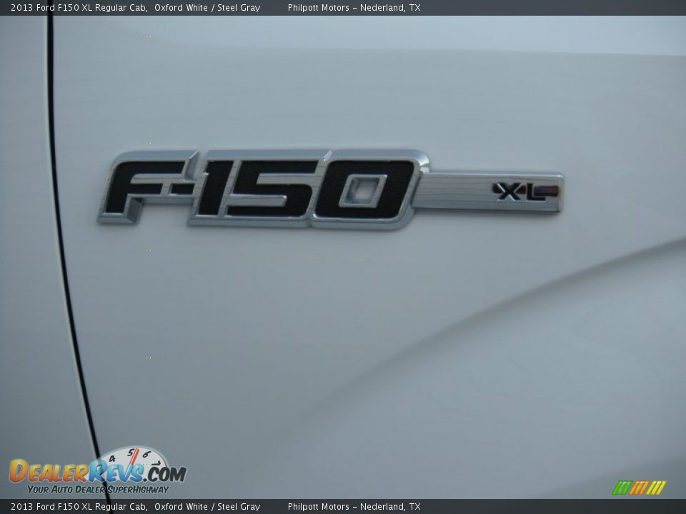 2013 Ford F150 XL Regular Cab Oxford White / Steel Gray Photo #15