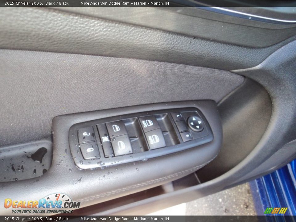 2015 Chrysler 200 S Black / Black Photo #11