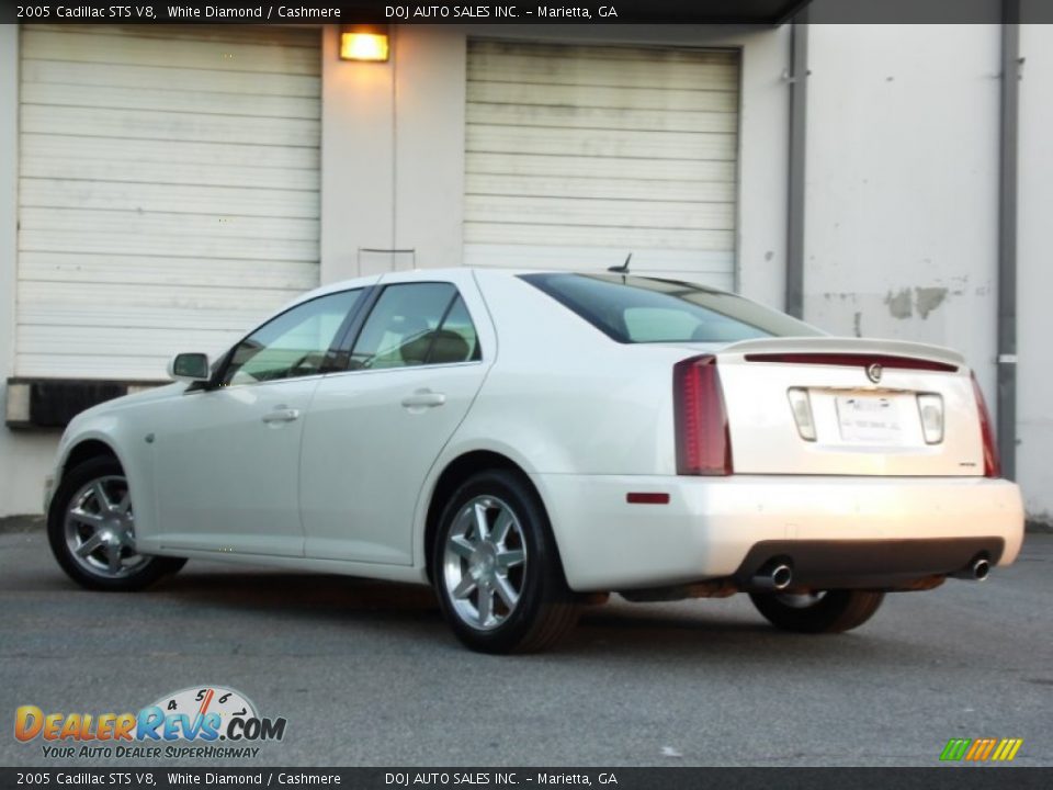 2005 Cadillac STS V8 White Diamond / Cashmere Photo #4