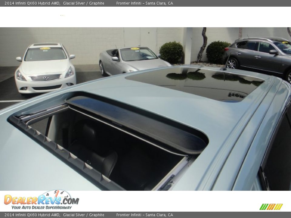 Sunroof of 2014 Infiniti QX60 Hybrid AWD Photo #10