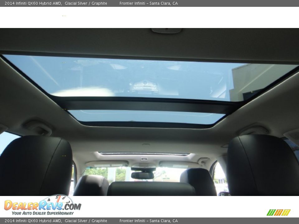 Sunroof of 2014 Infiniti QX60 Hybrid AWD Photo #11