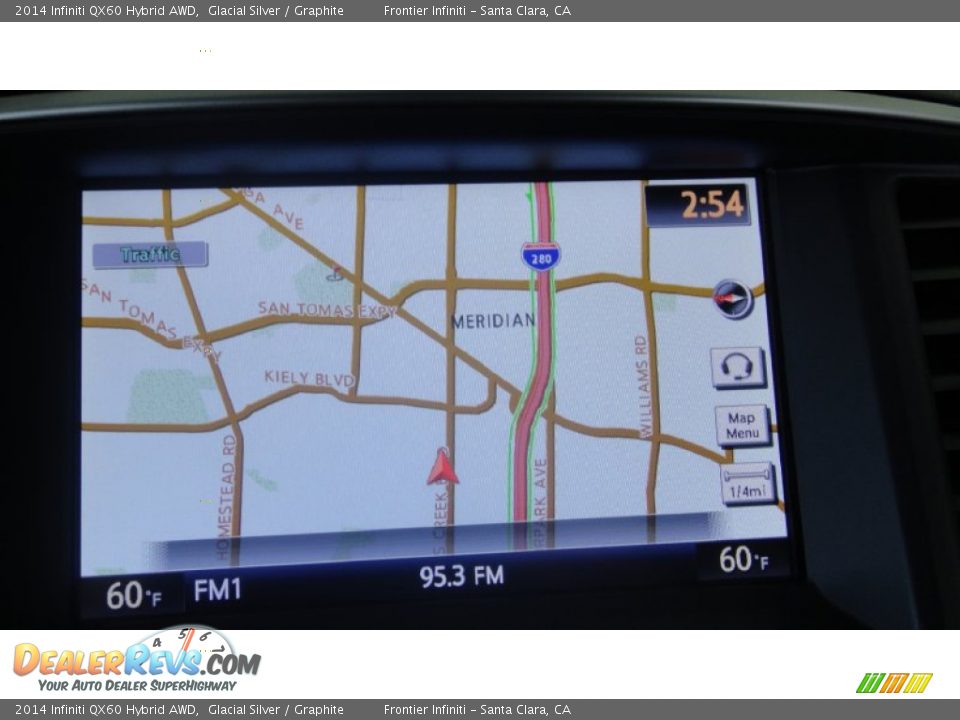 Navigation of 2014 Infiniti QX60 Hybrid AWD Photo #19