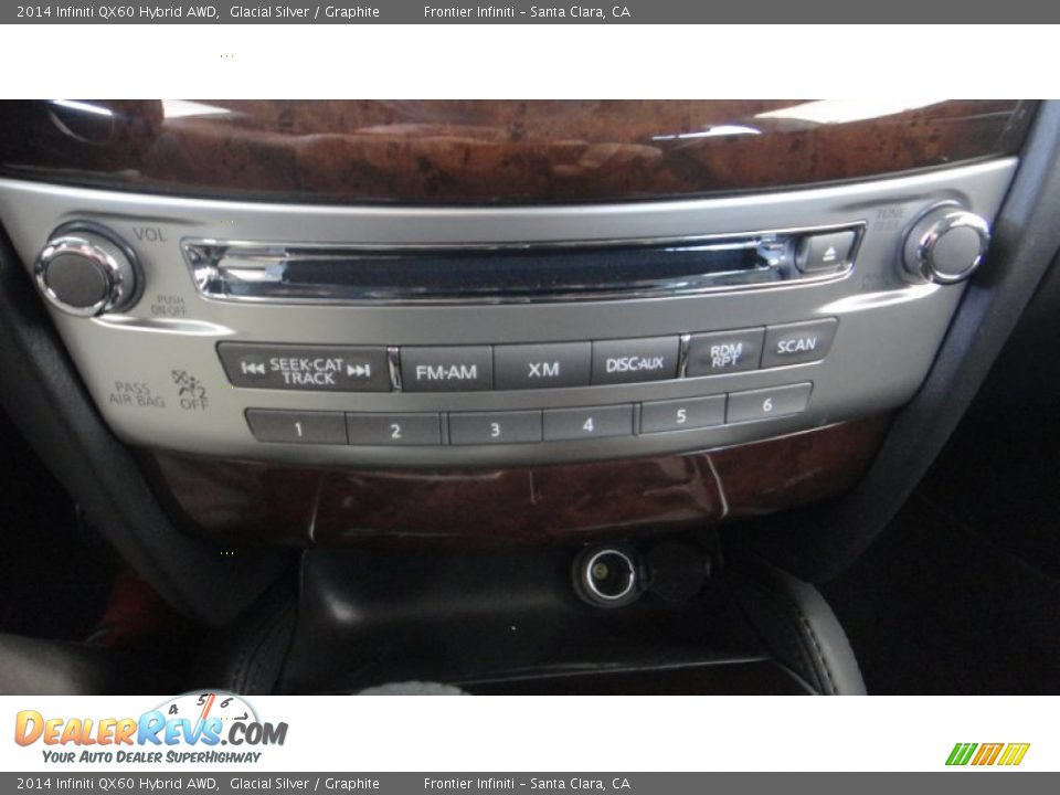 Controls of 2014 Infiniti QX60 Hybrid AWD Photo #23