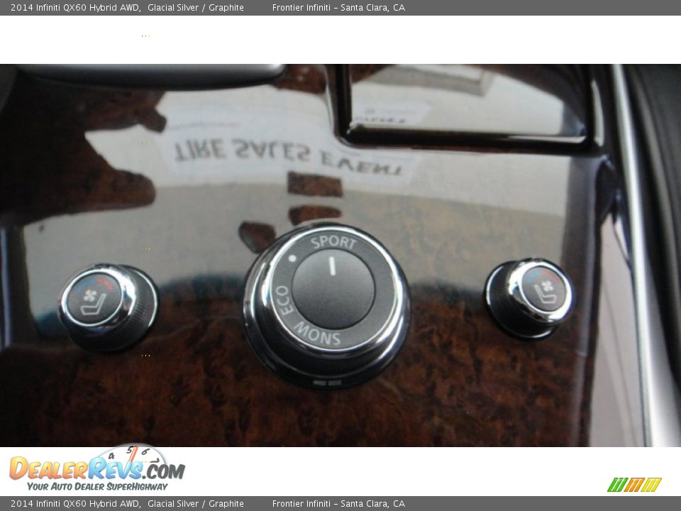 Controls of 2014 Infiniti QX60 Hybrid AWD Photo #24