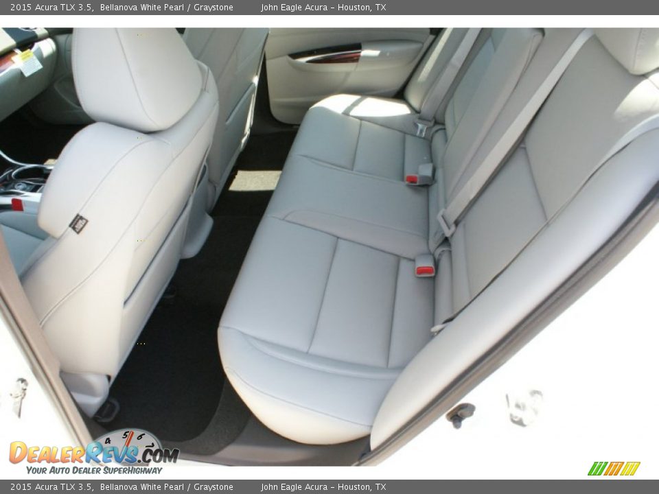 Rear Seat of 2015 Acura TLX 3.5 Photo #16