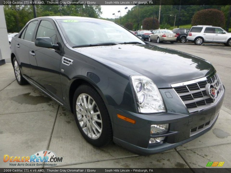 Front 3/4 View of 2009 Cadillac STS 4 V6 AWD Photo #7
