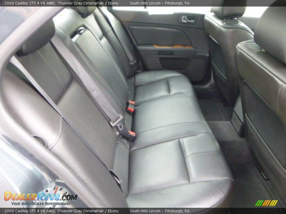 Rear Seat of 2009 Cadillac STS 4 V6 AWD Photo #14