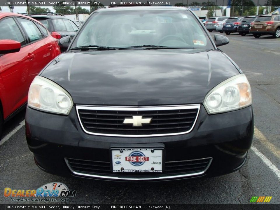 2006 Chevrolet Malibu LT Sedan Black / Titanium Gray Photo #2