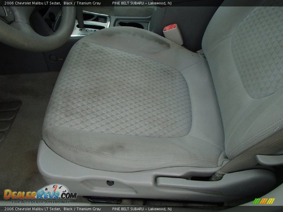 2006 Chevrolet Malibu LT Sedan Black / Titanium Gray Photo #8