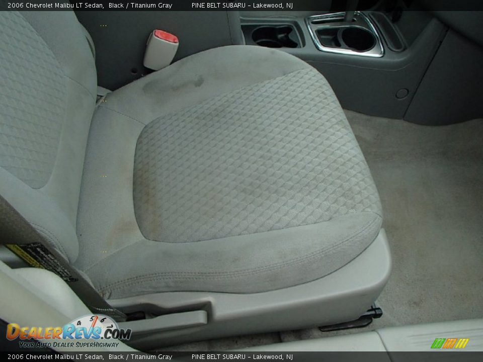 2006 Chevrolet Malibu LT Sedan Black / Titanium Gray Photo #9