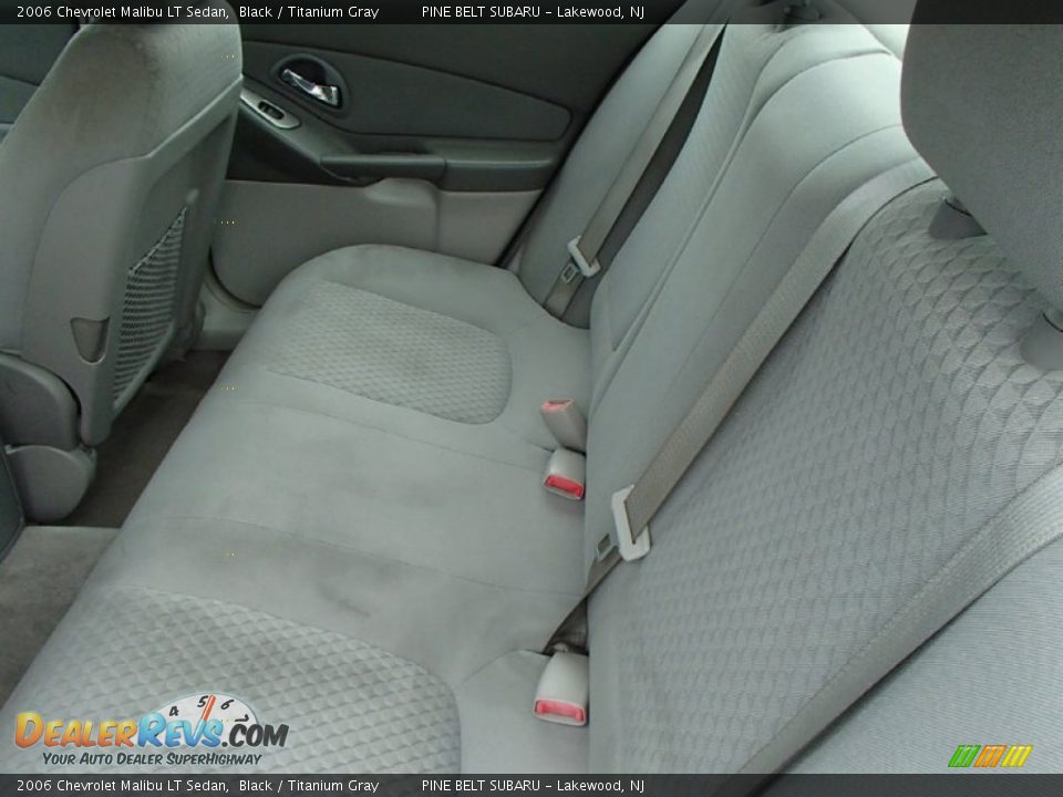 2006 Chevrolet Malibu LT Sedan Black / Titanium Gray Photo #10