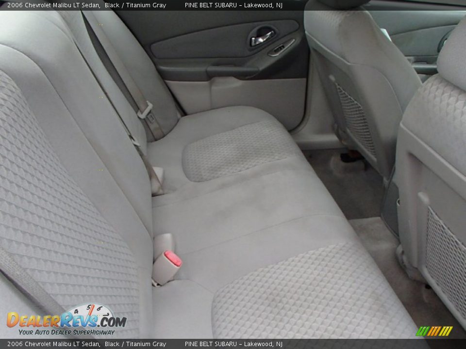 2006 Chevrolet Malibu LT Sedan Black / Titanium Gray Photo #11