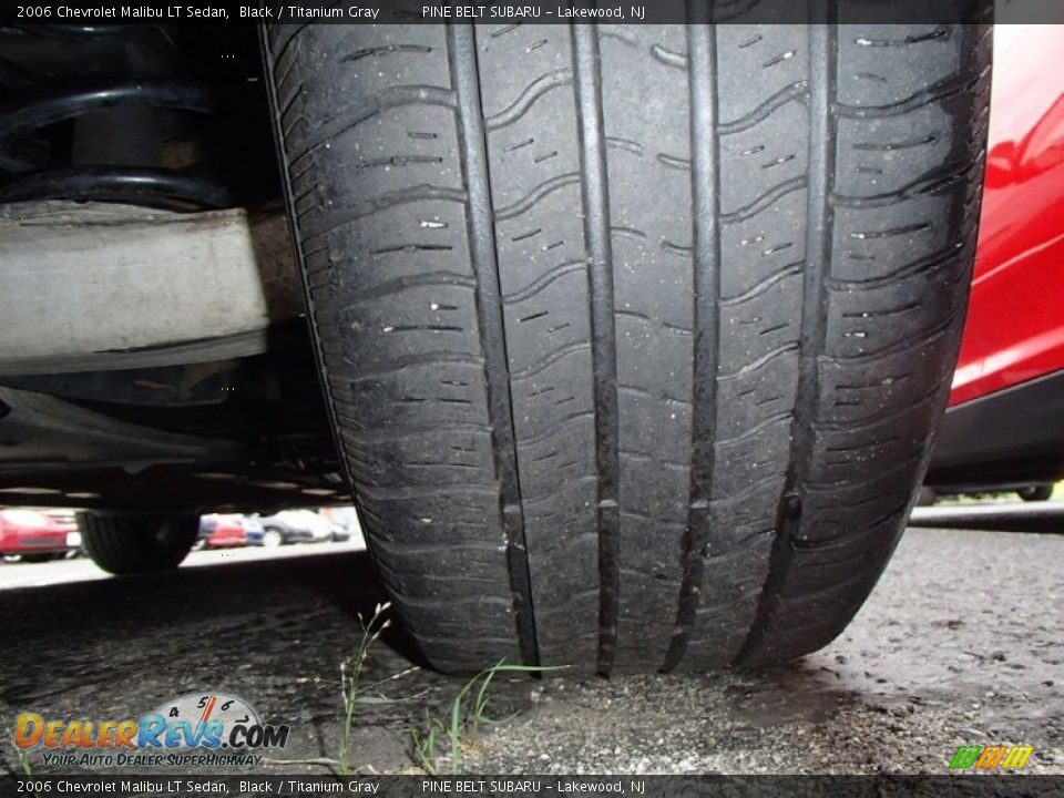 2006 Chevrolet Malibu LT Sedan Black / Titanium Gray Photo #19