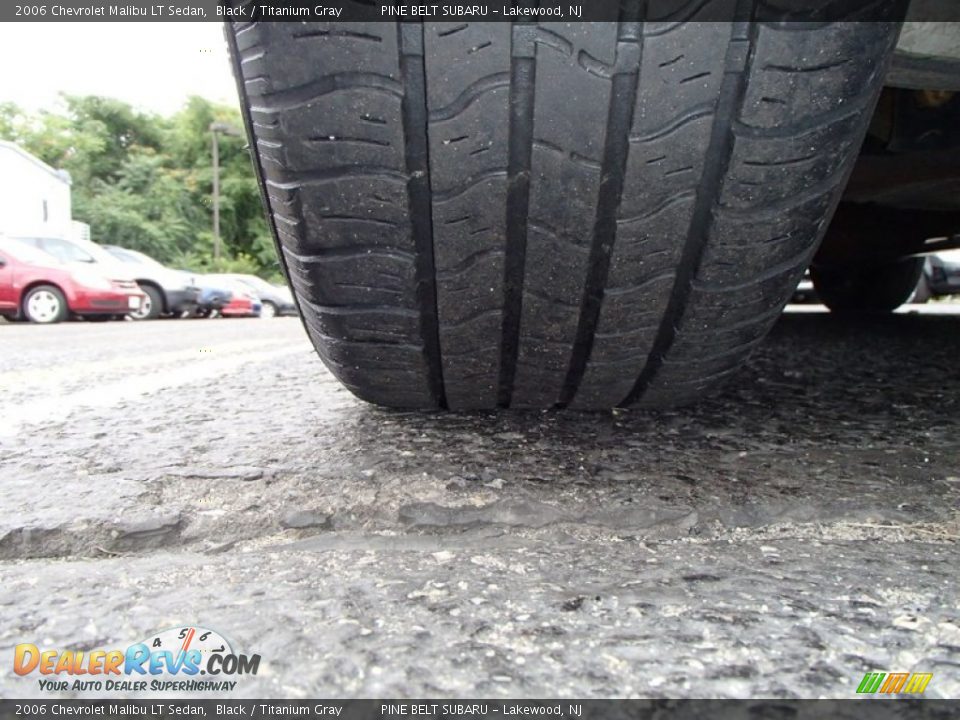 2006 Chevrolet Malibu LT Sedan Black / Titanium Gray Photo #20