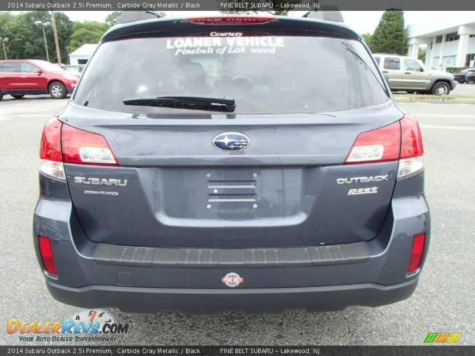 2014 Subaru Outback 2.5i Premium Carbide Gray Metallic / Black Photo #6