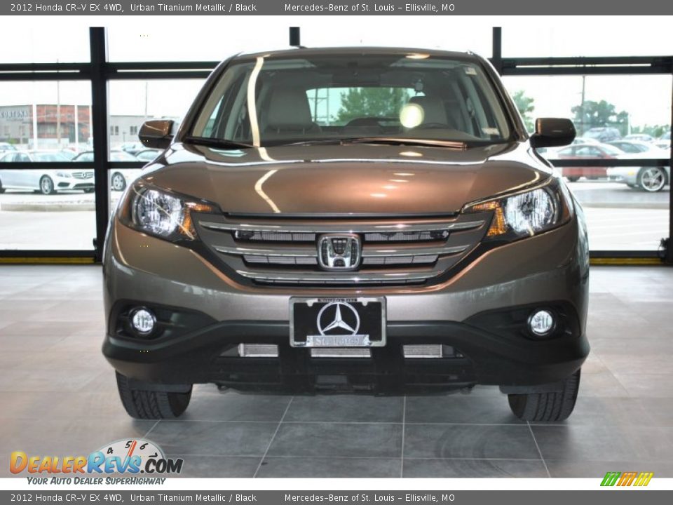 2012 Honda CR-V EX 4WD Urban Titanium Metallic / Black Photo #2