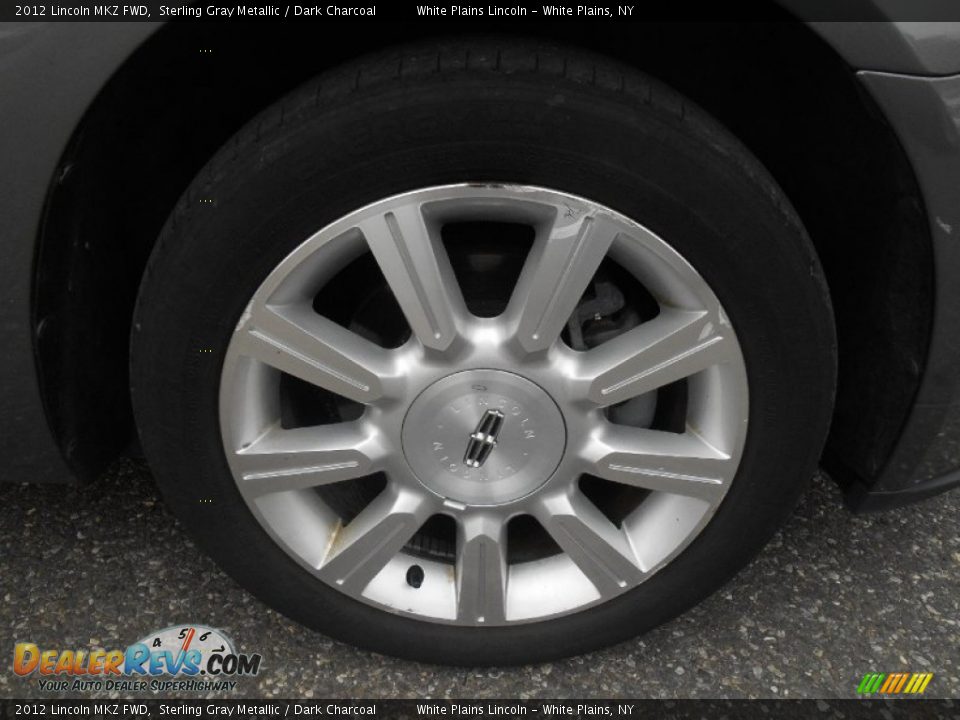 2012 Lincoln MKZ FWD Sterling Gray Metallic / Dark Charcoal Photo #3