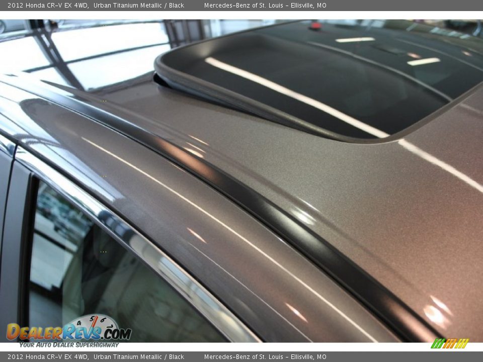 2012 Honda CR-V EX 4WD Urban Titanium Metallic / Black Photo #29