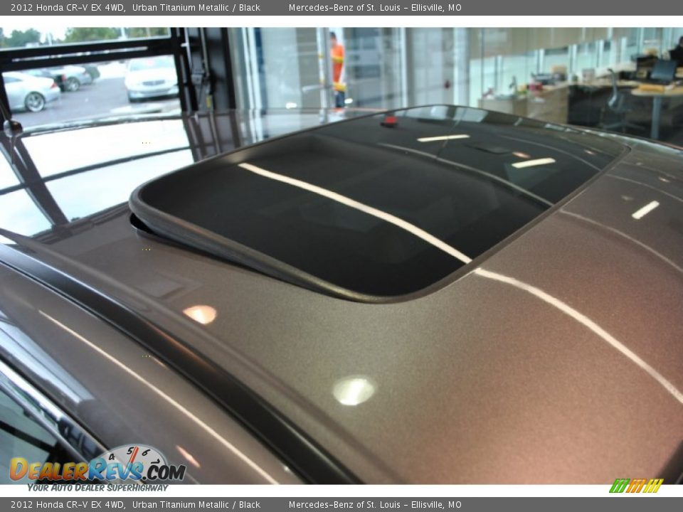2012 Honda CR-V EX 4WD Urban Titanium Metallic / Black Photo #30