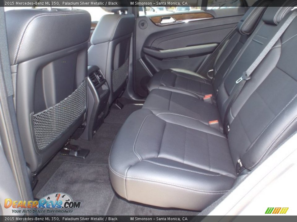 Rear Seat of 2015 Mercedes-Benz ML 350 Photo #7