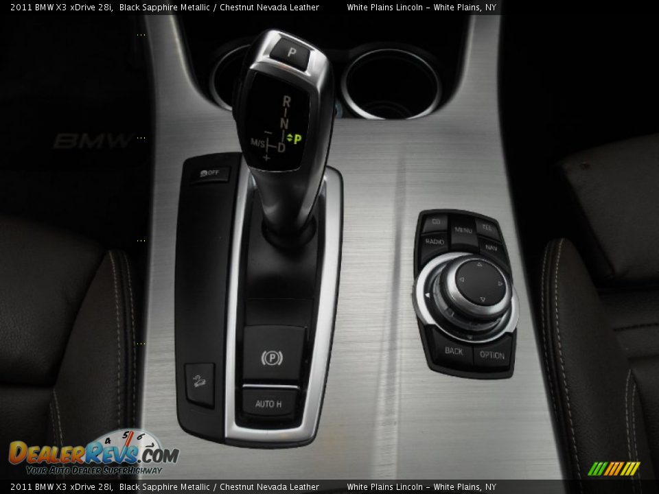 2011 BMW X3 xDrive 28i Black Sapphire Metallic / Chestnut Nevada Leather Photo #20