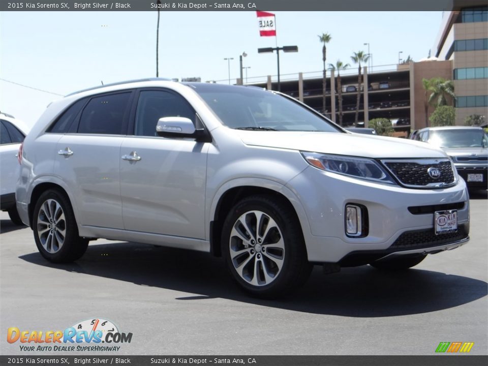 2015 Kia Sorento SX Bright Silver / Black Photo #1