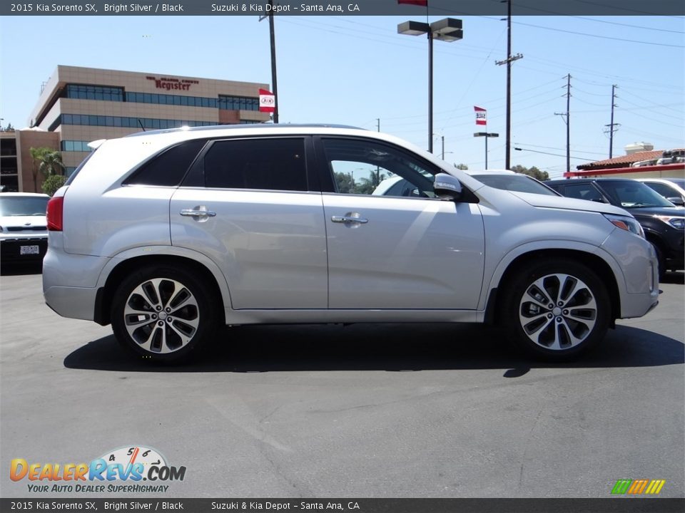 2015 Kia Sorento SX Bright Silver / Black Photo #2