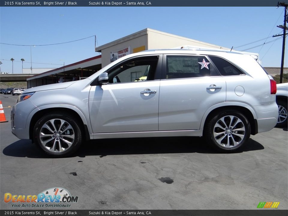 2015 Kia Sorento SX Bright Silver / Black Photo #5