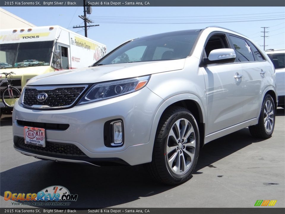 2015 Kia Sorento SX Bright Silver / Black Photo #6