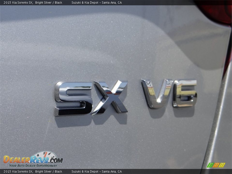 2015 Kia Sorento SX Bright Silver / Black Photo #7