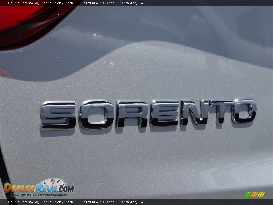 2015 Kia Sorento SX Bright Silver / Black Photo #8