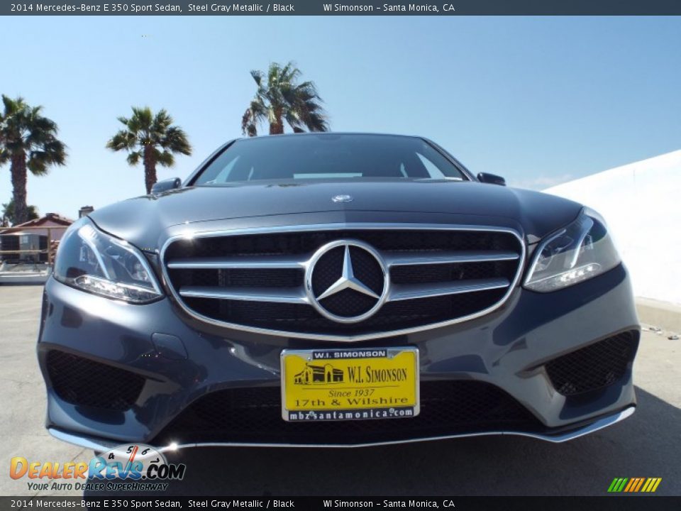 2014 Mercedes-Benz E 350 Sport Sedan Steel Gray Metallic / Black Photo #2