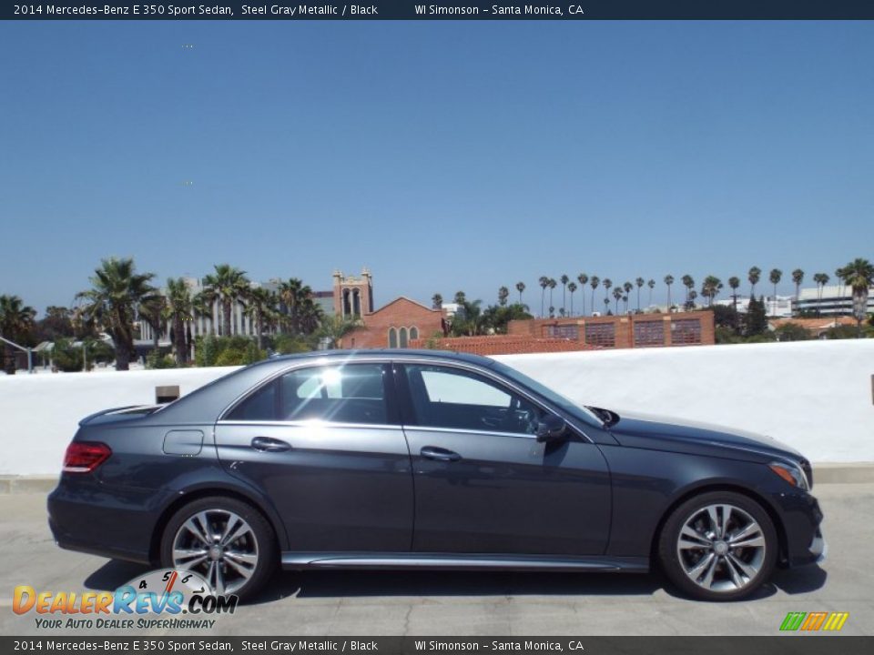 2014 Mercedes-Benz E 350 Sport Sedan Steel Gray Metallic / Black Photo #3
