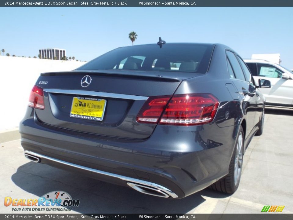 2014 Mercedes-Benz E 350 Sport Sedan Steel Gray Metallic / Black Photo #4