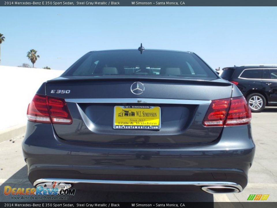 2014 Mercedes-Benz E 350 Sport Sedan Steel Gray Metallic / Black Photo #5