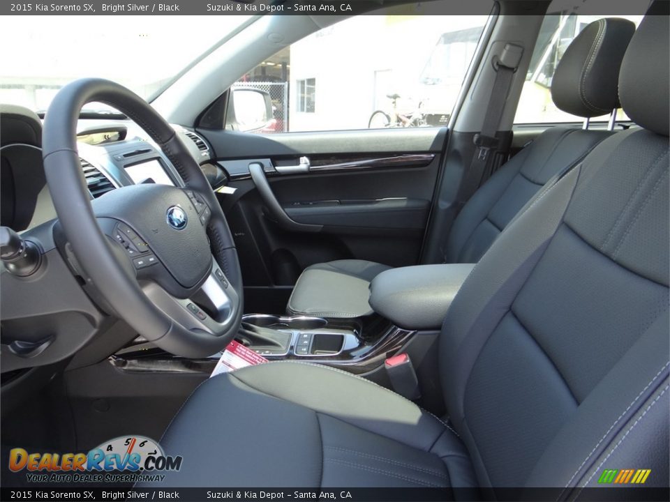 2015 Kia Sorento SX Bright Silver / Black Photo #11