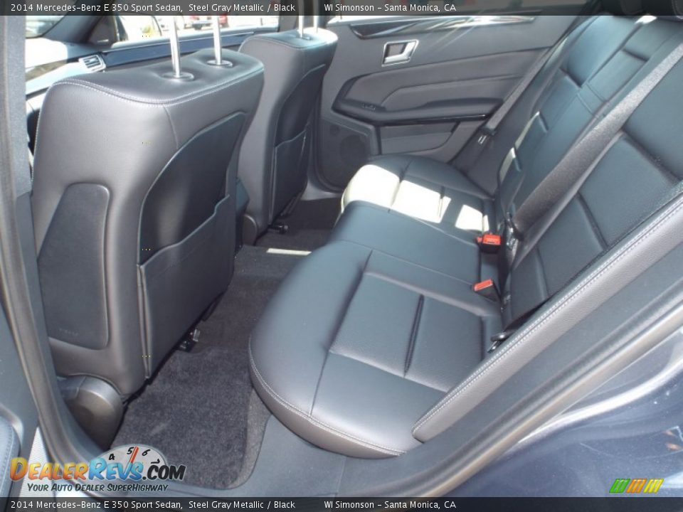2014 Mercedes-Benz E 350 Sport Sedan Steel Gray Metallic / Black Photo #8