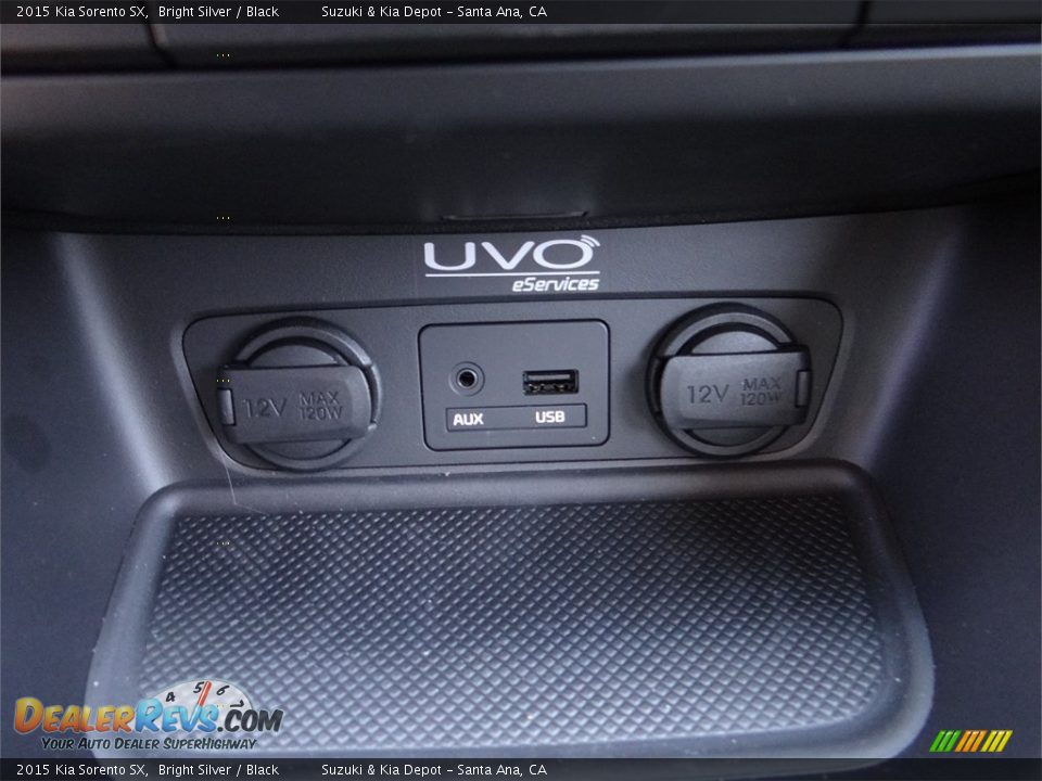 2015 Kia Sorento SX Bright Silver / Black Photo #13