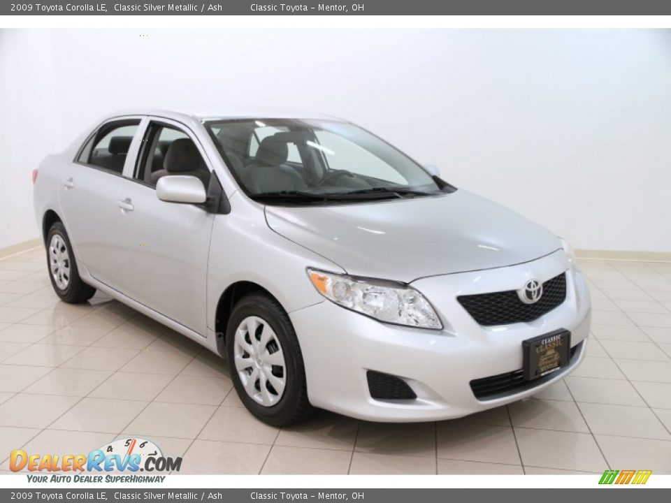 2009 Toyota Corolla LE Classic Silver Metallic / Ash Photo #1