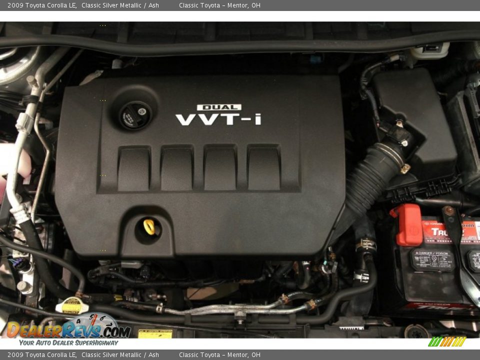 2009 Toyota Corolla LE Classic Silver Metallic / Ash Photo #16