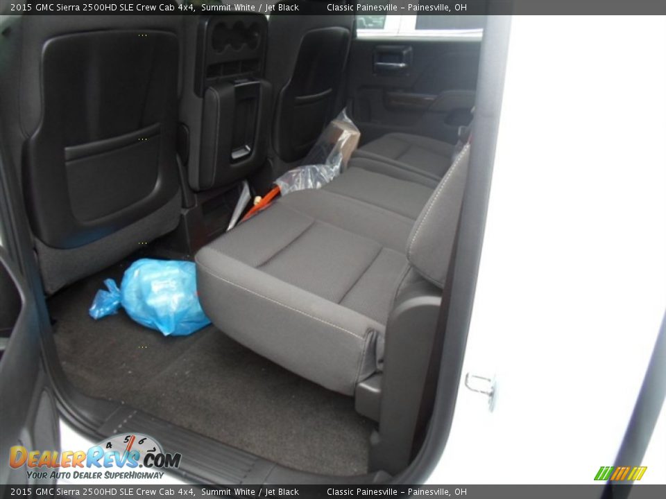 2015 GMC Sierra 2500HD SLE Crew Cab 4x4 Summit White / Jet Black Photo #5