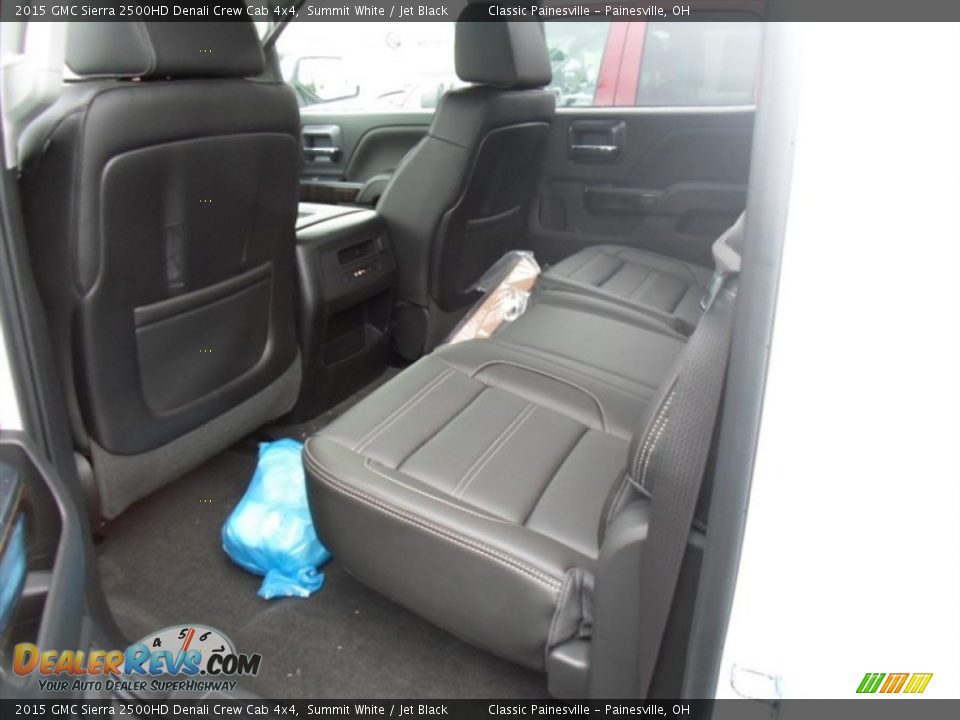 2015 GMC Sierra 2500HD Denali Crew Cab 4x4 Summit White / Jet Black Photo #5