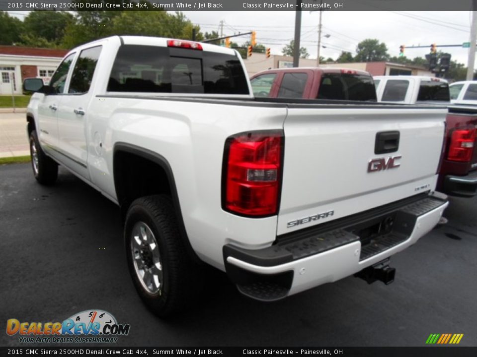 Summit White 2015 GMC Sierra 2500HD Denali Crew Cab 4x4 Photo #6